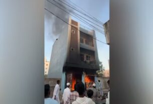 Major fire