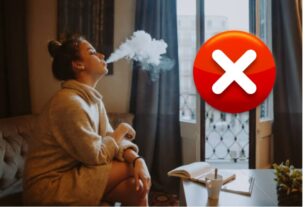 Smoking in AC room
