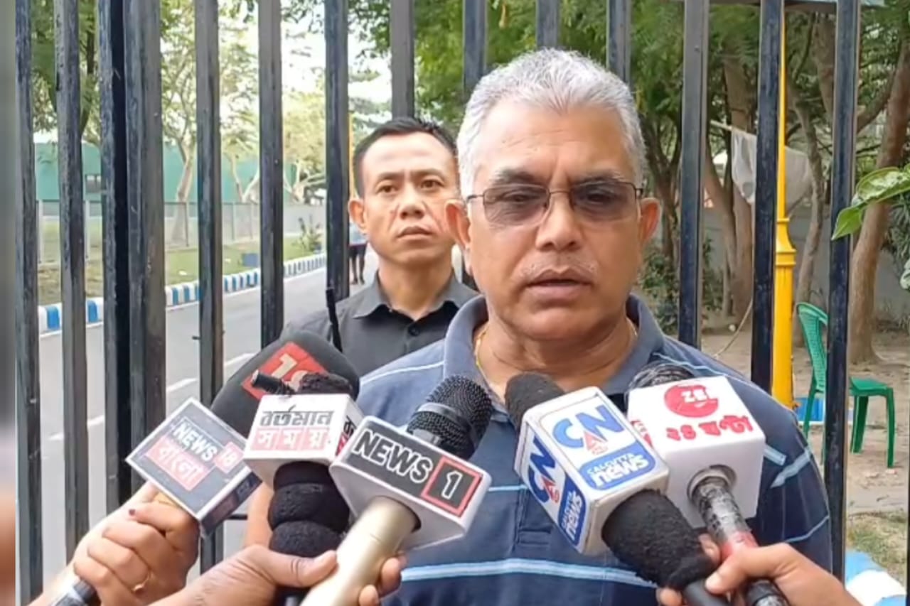 Dilip Ghosh in Ecopark