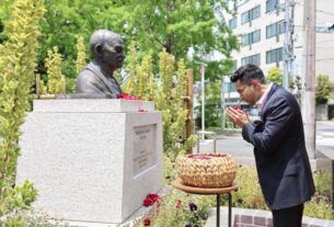 Abhishek Banerjee in Japan