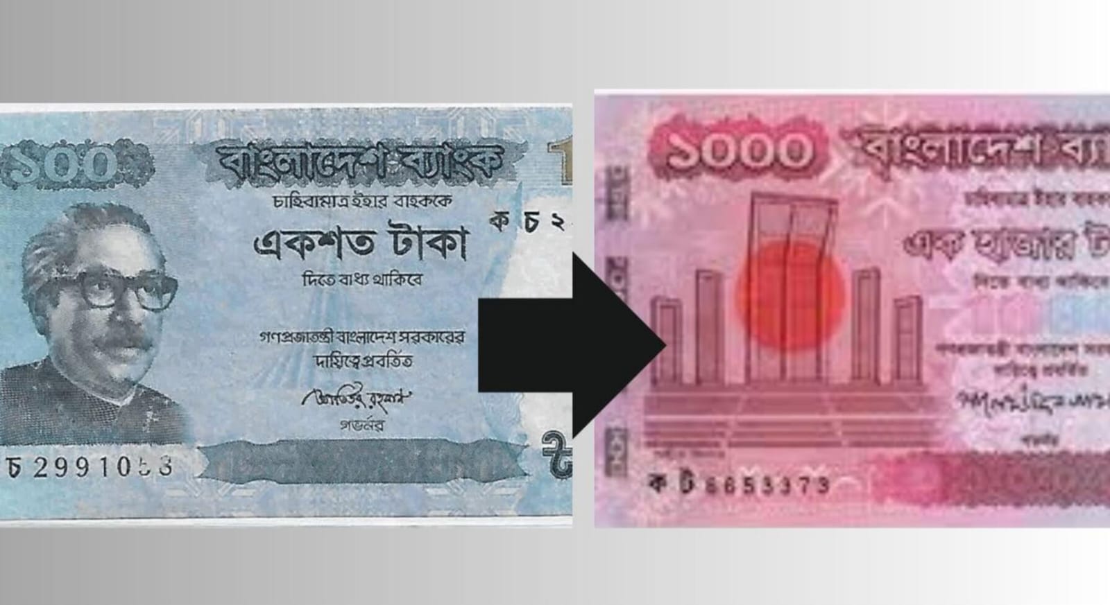 Bangladesh Currency Change