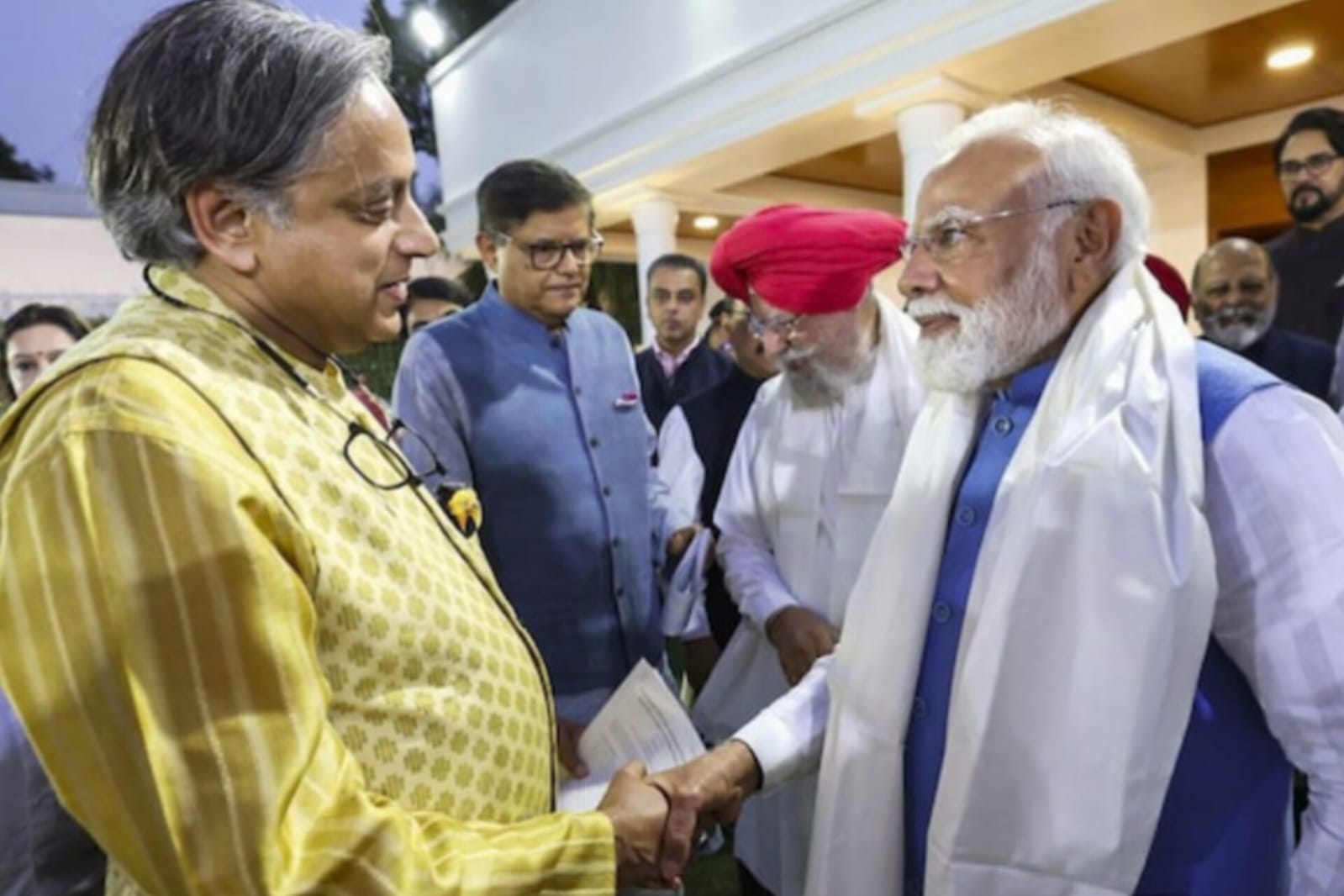 Shashi Tharoor-Narendra Modi